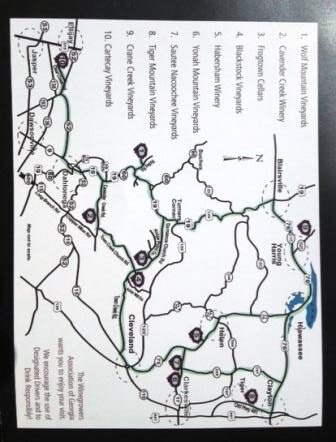 Northeast Georgia Wine Trail