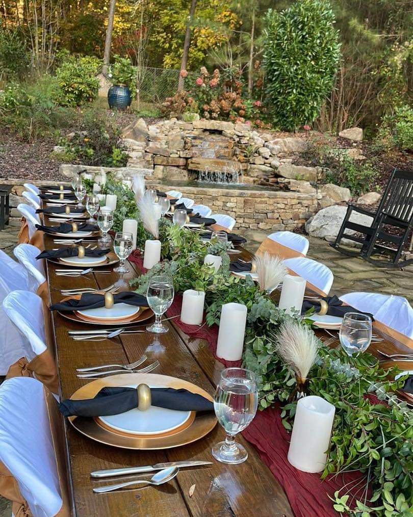Table Done by Fine Dining Chefs