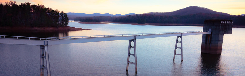 Lake Nottely Lake near Blairsville, Georgia