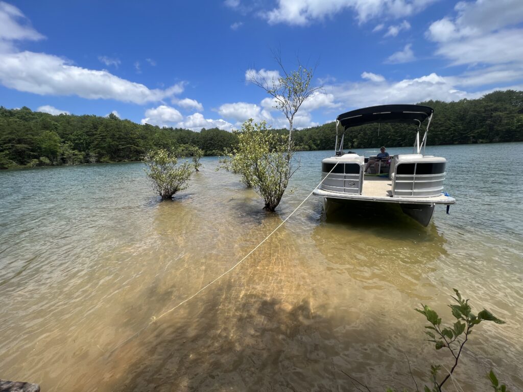 Trifecta Tritoon at Sandbar