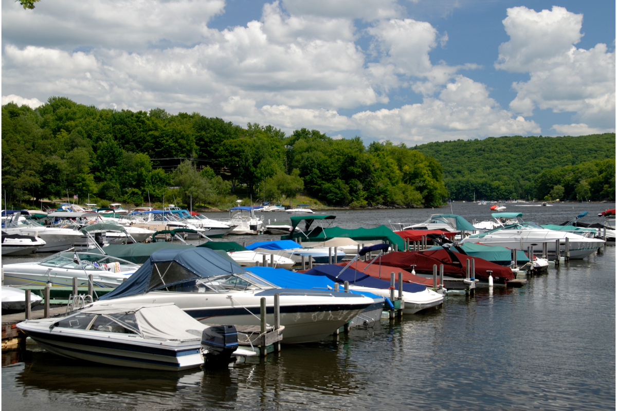 Boat Dock on Nottely Lake