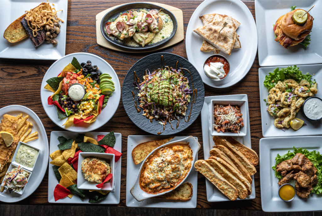 Variety of Foods Served on the Table