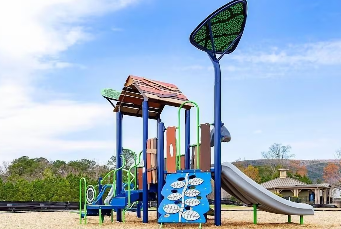 Kids playground at Lake Arrowhead Georgia