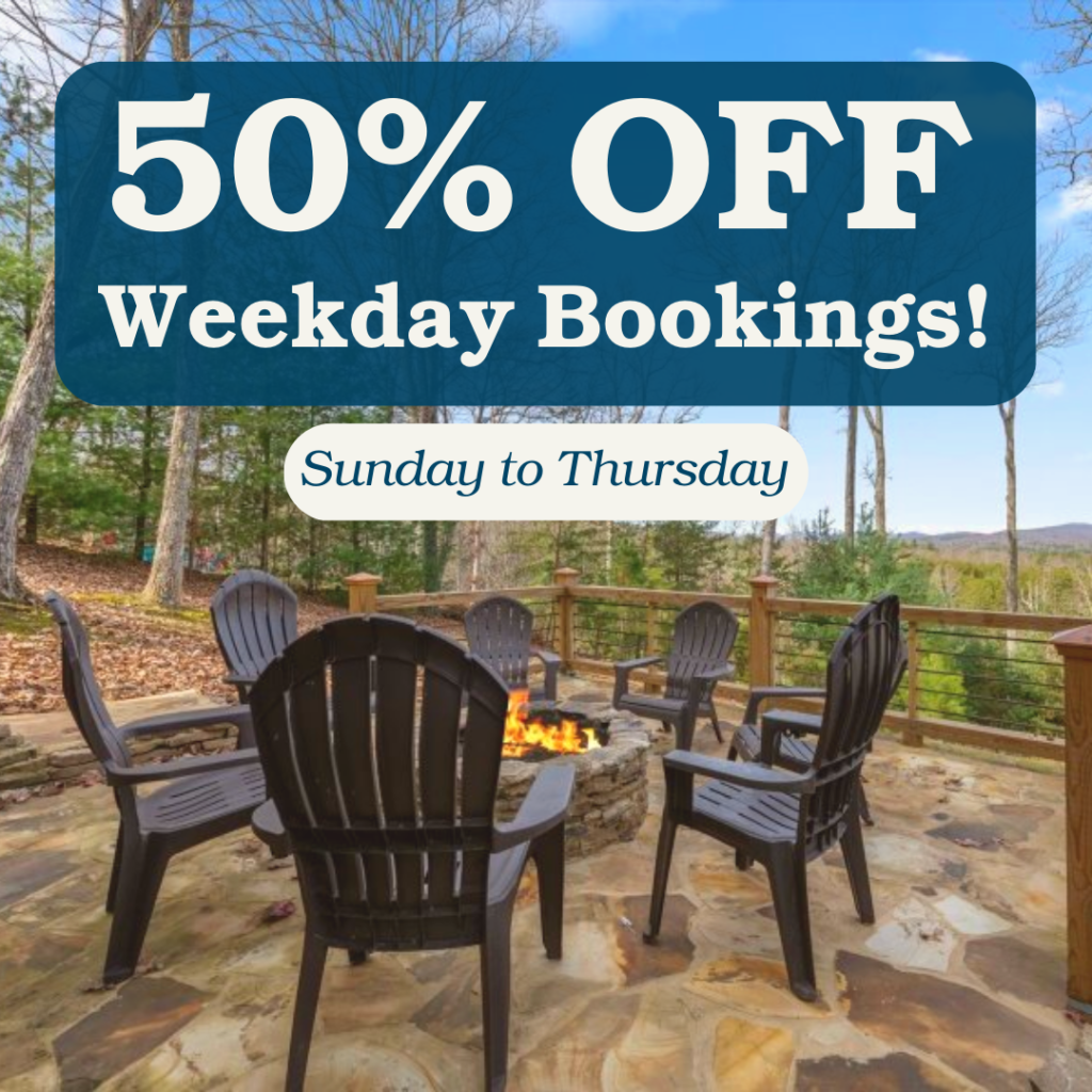 50% Off Weekdays